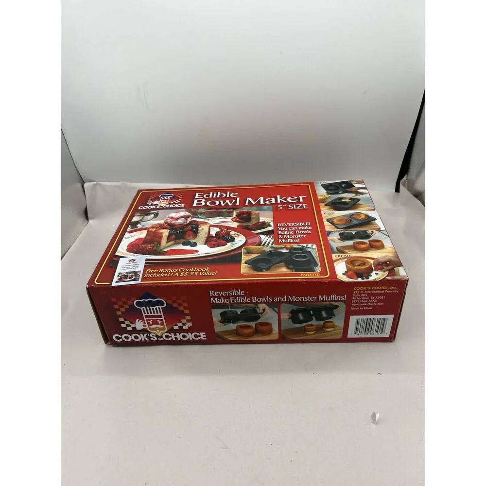 Edible Bowl Maker 3